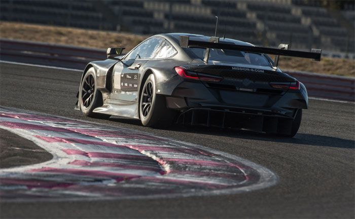 BMW M8 GTE, Testing Circuit Paul Ricard (Le Castellet)