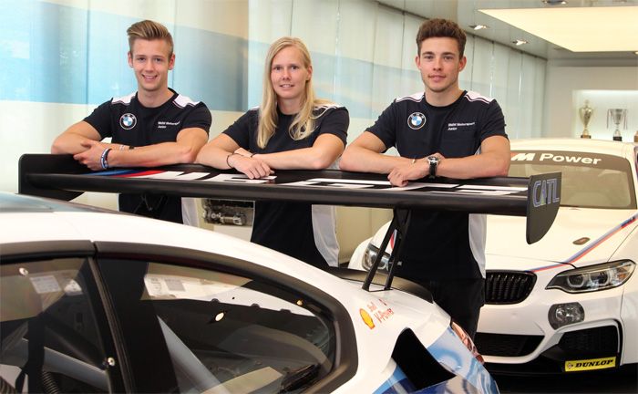 BMW Motorsport Junior Programm: Beitske Visser, Mikkel Jensen, Dennis Marschall