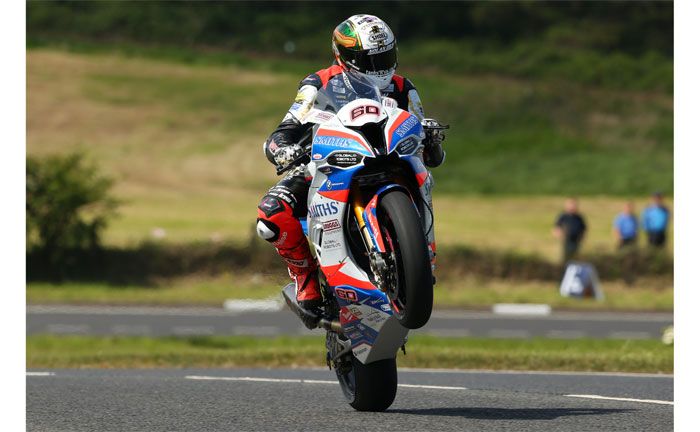 North West 200, Coleraine: BMW-Pilot Peter Hickman (Team Smiths Racing), BMW S1000RR