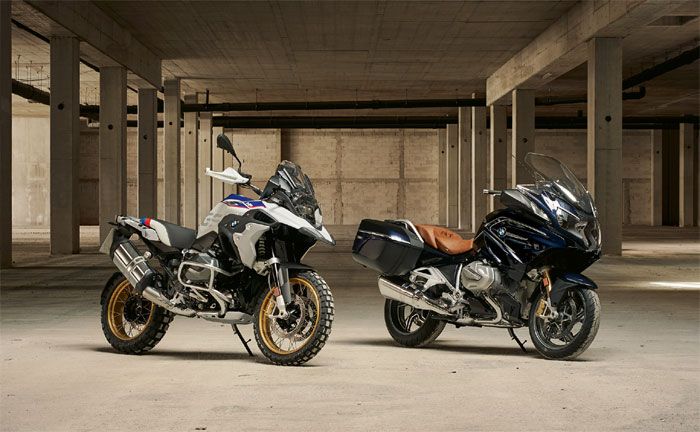 BMW R 1250 GS HP und R 1250 RT, Blueplanet metallic