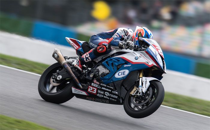 Magny-Cours: Federico Sandi, BMW S1000RR