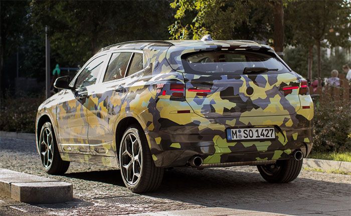 BMW X2 Digital Camouflage