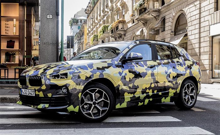 BMW X2 Digital Camouflage