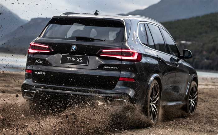 BMW X5 xDrive40Li - Heckansicht