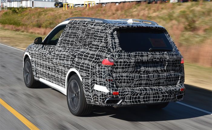 BMW X7 Vorserienmodell