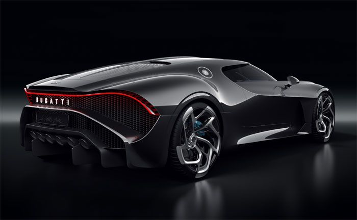 Bugatti La Voiture Noire - Heckansicht