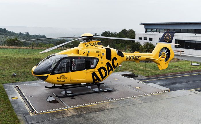 Rettungshubschrauber "Christoph 70" in Jena