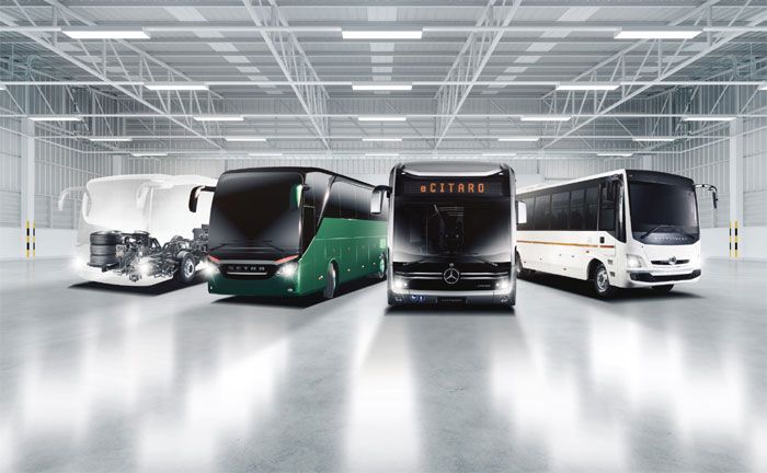 Family Shot Daimler Buses