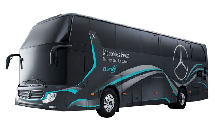 Mercedes-Benz Euro-VI-Reisebusse für den taiwanischen Markt