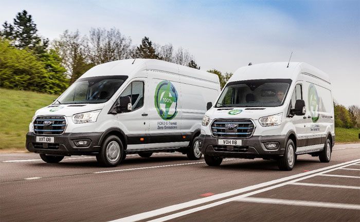 Ford E-Transit - die vollelektrische Version des Ford Transit