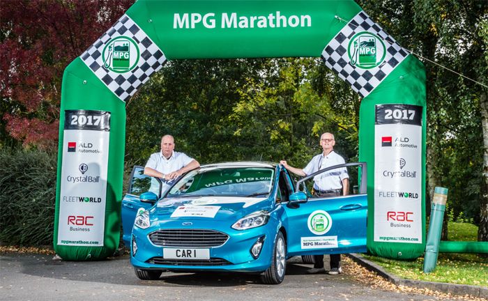 Ford Fiesta beim MPG Marathon