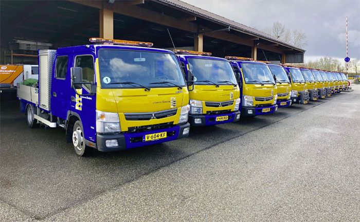 FUSO Canter fr die niederlndische Gemeinde Houten