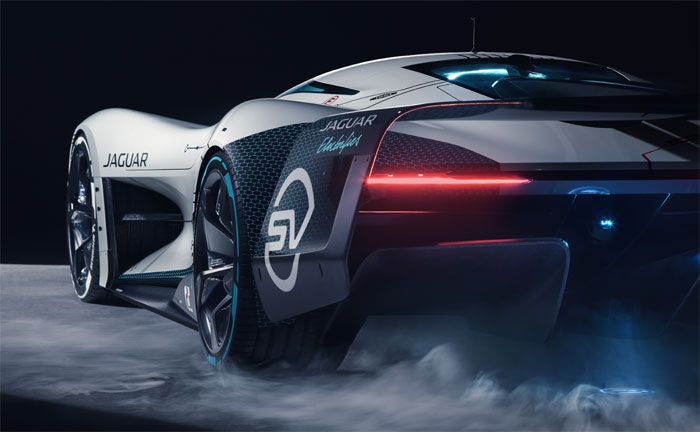 Jaguar Vision Gran Turismo SV - Heckansicht