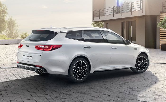 Kia Optima Sportswagon - Heckansicht