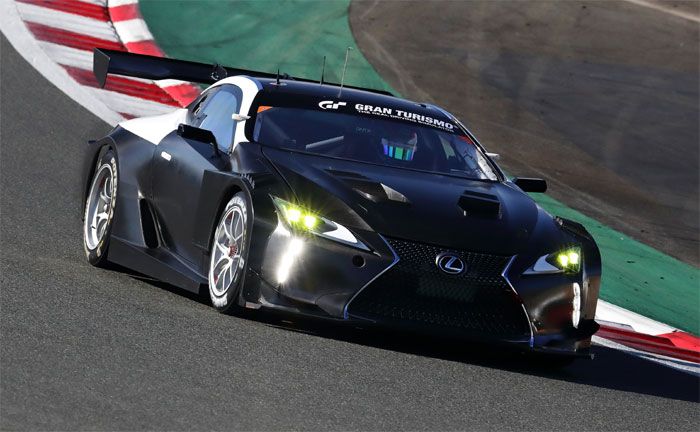 Lexus LC beim 24-Stunden-Rennen auf dem Nrburgring