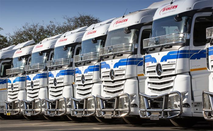 Groauftrag fr Daimler Truck in Sdafrika: Bakers SA Limited erhlt ber 90 Mercedes-Benz Actros