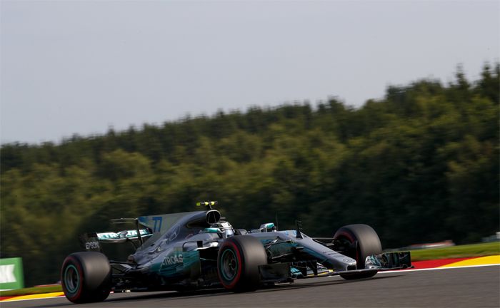 Groer Preis von Belgien 2017: Valtteri Bottas, Mercedes-AMG Petronas Motorsport