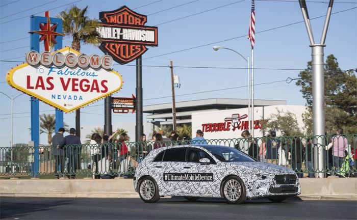 Mercedes-Benz auf der CES 2018