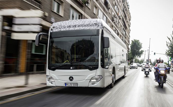 Mercedes-Benz Citaro mit vollelektrischem Antrieb