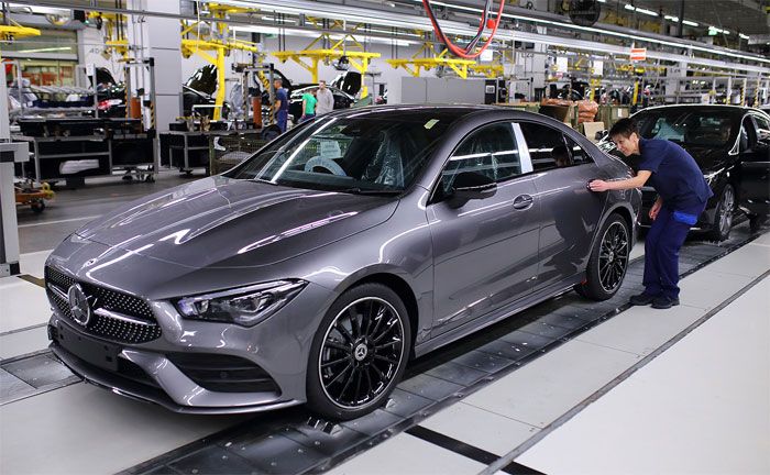 Mercedes-Benz startet Produktion des neuen CLA Coups