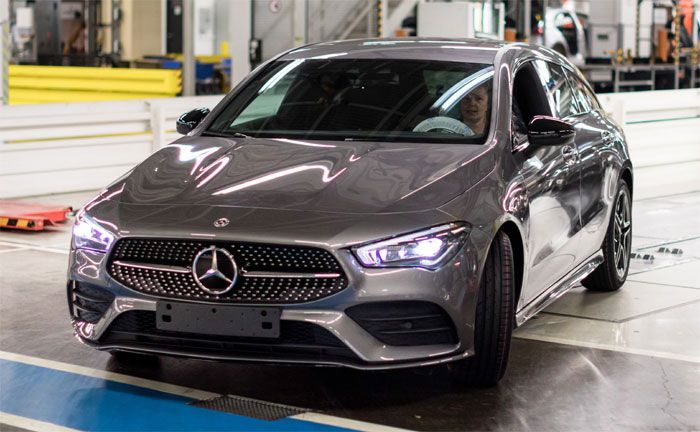 Der neue CLA Shooting Brake rollt im ungarischen Mercedes-Benz Werk Kecskemt vom Band