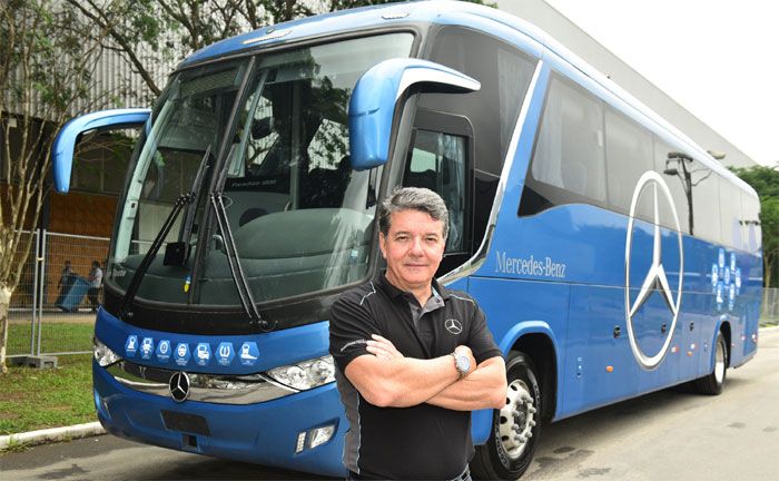 500 Mercedes-Benz Busse fr Nigeria: Roberto Leoncini, Marketing- und Vertriebschef bei Mercedes-Benz do Brasil