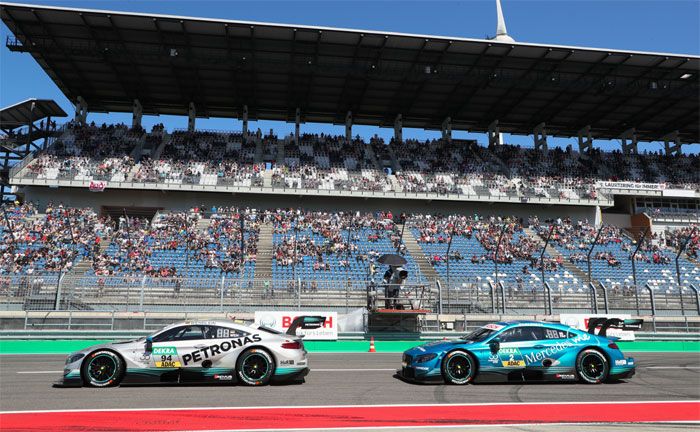 DTM Lausitzring: Gary Paffett, Mercedes-AMG C 63 DTM Pascal Wehrlein