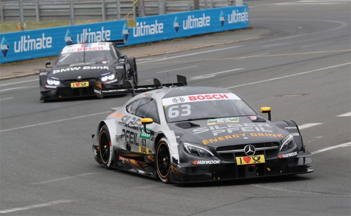 DTM Norisring: Maro Engel, Mercedes-AMG C 63 DTM SILBERPFEIL Energy