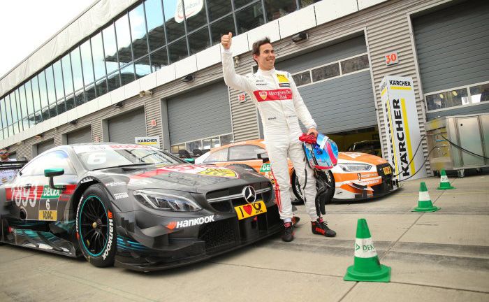DTM Lausitzring: Robert Wickens, Mercedes-AMG C 63 DTM