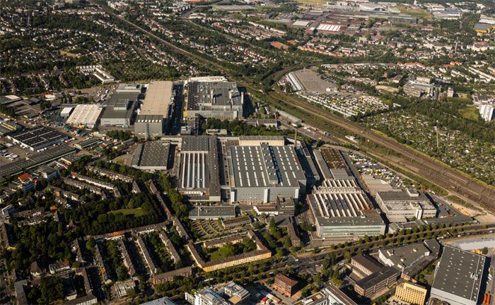 Mercedes-Benz Werk in Dsseldorf