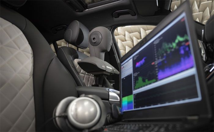 Soundexperten im Mercedes-Benz Technologie Center in Sindelfingen entwickeln für jedes Mercedes-Benz Elektromodell einen individuell abgestimmten E-Sound