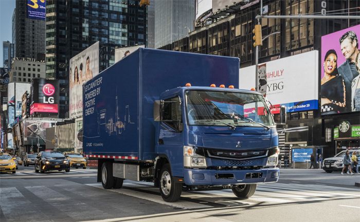 Elektro-Lkw FUSO eCanter