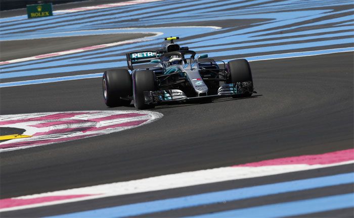 Formel 1, Großer Preis von Frankreich 2018; Valtteri Bottas (Mercedes-AMG Petronas Motorsport)