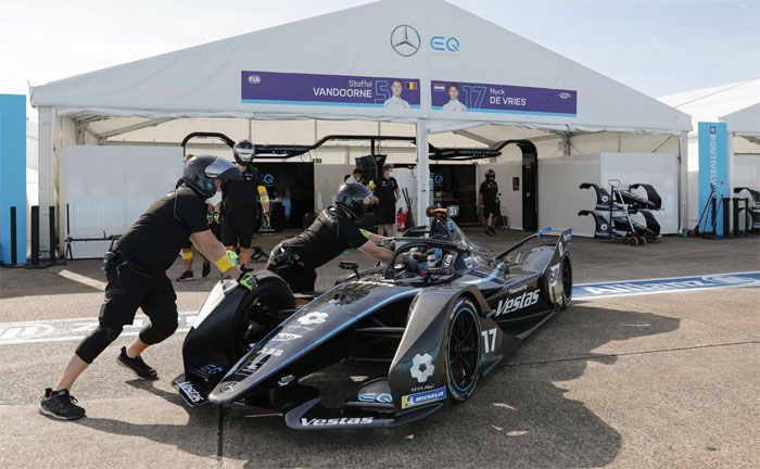 Formel E, Berlin E-Prix: Nyck de Vries, Mercedes-Benz EQ Formel E Team