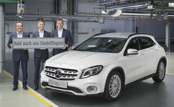 Mercedes-Benz GLA aus Sindelfingen 