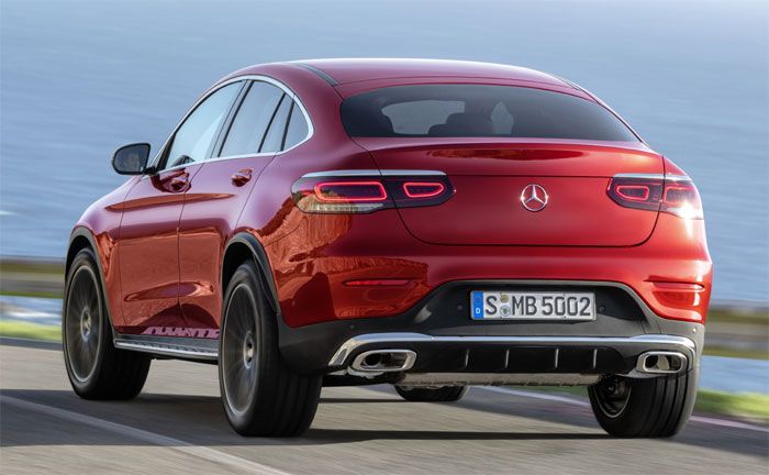 Mercedes-Benz GLC Coup (C253), AMG Line, Heckansicht