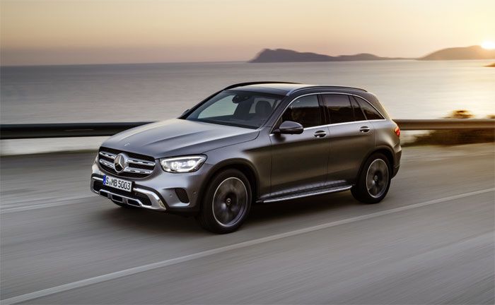 Mercedes-Benz GLC (X253), designo selenitgrau magno