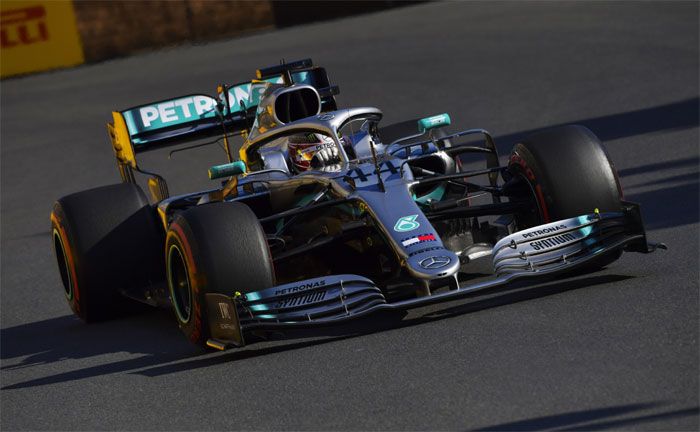 Formel 1, Groer Preis von Aserbaidschan: Lewis Hamilton (Mercedes-AMG Petronas Motorsport)