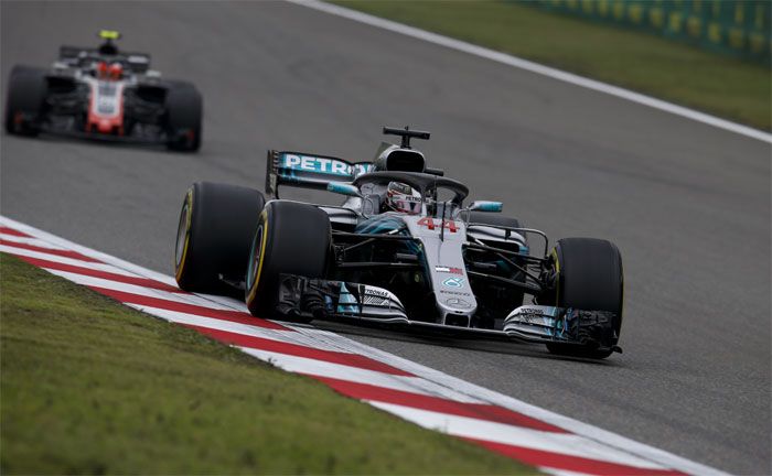 Formel 1, Groer Preis von China 2018: Lewis Hamilton (Mercedes-AMG Petronas Motorsport)