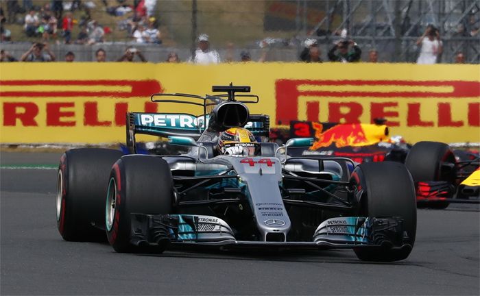 Großer Preis von Großbritannien 2017: Lewis Hamilton (Mercedes-AMG Petronas Motorsport)