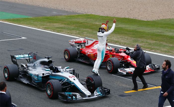 Großer Preis von Großbritannien 2017: Lewis Hamilton erzielte die 67. Pole Position seiner F1-Karriere