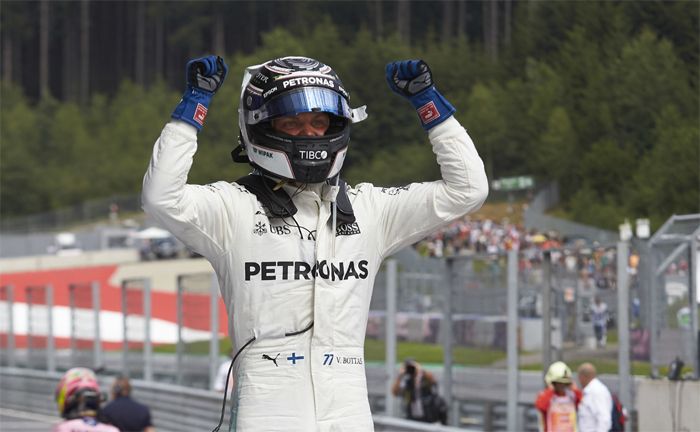 Groer Preis von sterreich 2017: Valtteri Bottas, Mercedes-AMG Petronas Motorsport