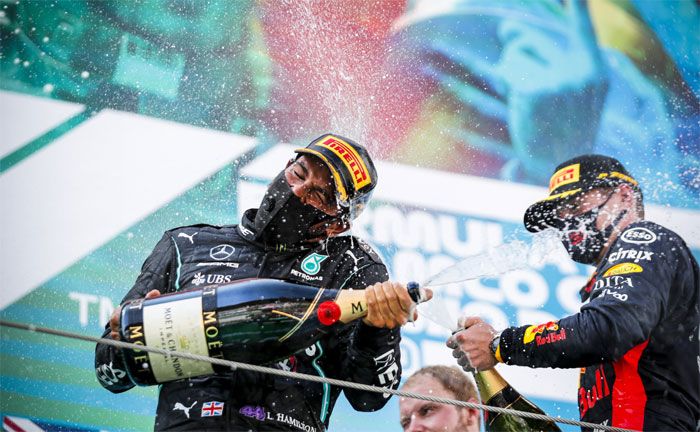 Formel 1, Großer Preis von Spanien: Lewis Hamilton (Mercedes-AMG Petronas Motorsport)