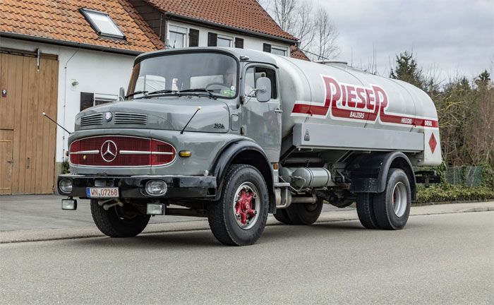 Mercedes-Benz L 1924 Rundhauber Tankwagen; Bj: 1924