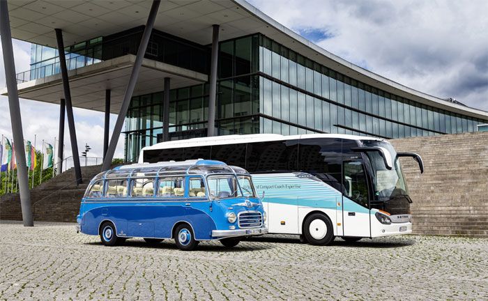60 Jahre kompakte Reisebusse Setra S 511 HD und S 6
