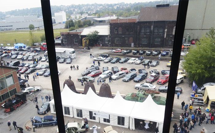 Festival SCHNE STERNE rund um die Marke Mercedes-Benz am LWL-Industriemuseum Henrichshtte in Hattingen