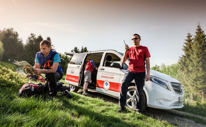 Mercedes-Benz Vito 4x4 - Bergrettung in Polen