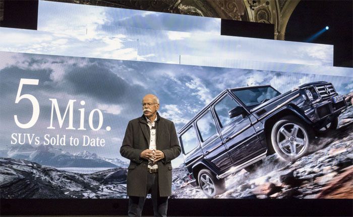 Vorabend der NAIAS 2018: Dieter Zetsche