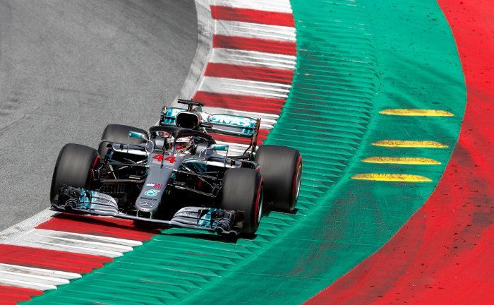 Mercedes-AMG auf dem Red Bull Ring