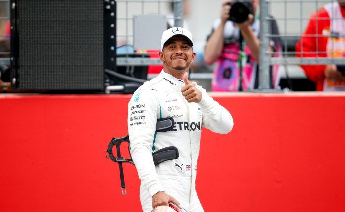 Lewis Hamilton verpasste in Spielberg knapp die Pole, das Rennen konnte er nicht beenden